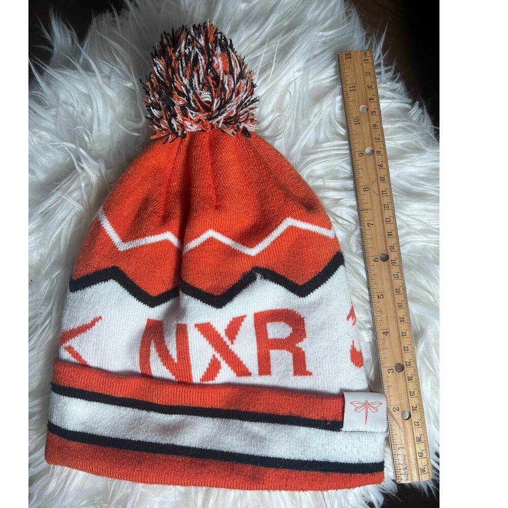 Nike NXR Cross Country Regional Beanie Hat Orange OSFM 1B7479 Ski Snowboard Snow - Picture 3 of 4